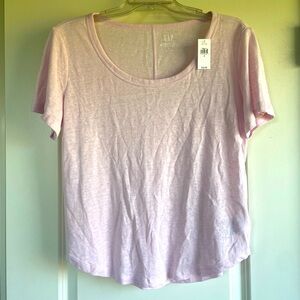 Gap linen blend tshirt